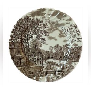 Johnson Brothers “Cotswold" Collectible Plate - Ironstone 1970s